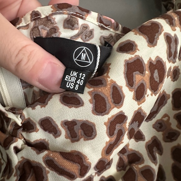 NWT Missguided Cheetah Mini Dress - Picture 5 of 5